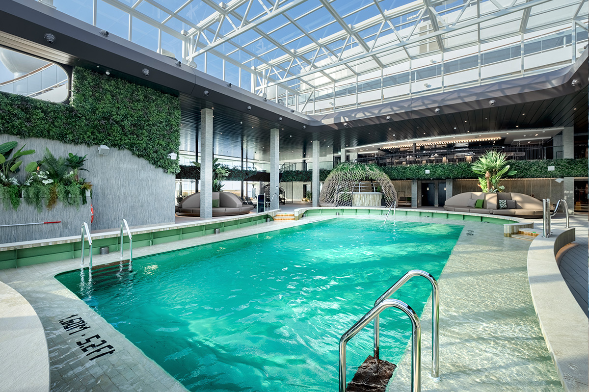 Крытый бассейн Botanic Garden